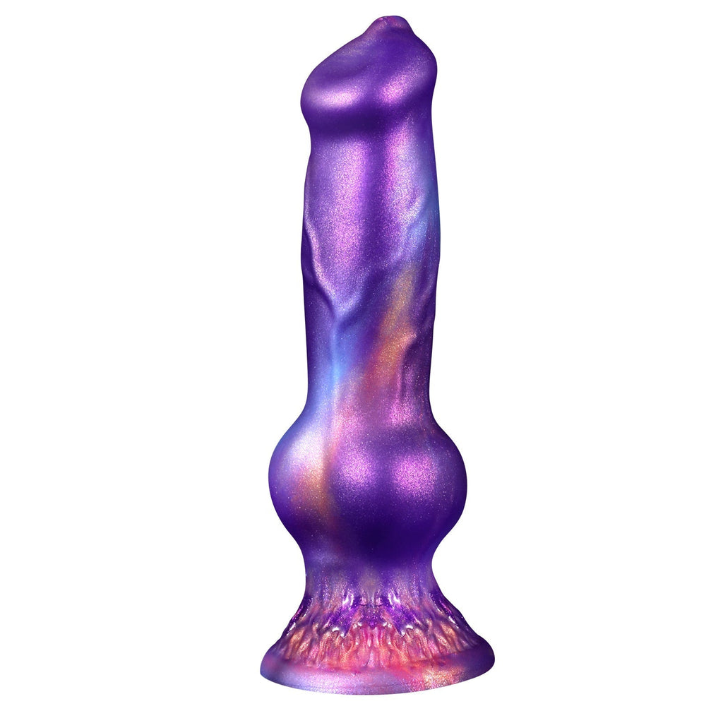 Lila Penetration Toys Knotted Dog Squirtingdildo