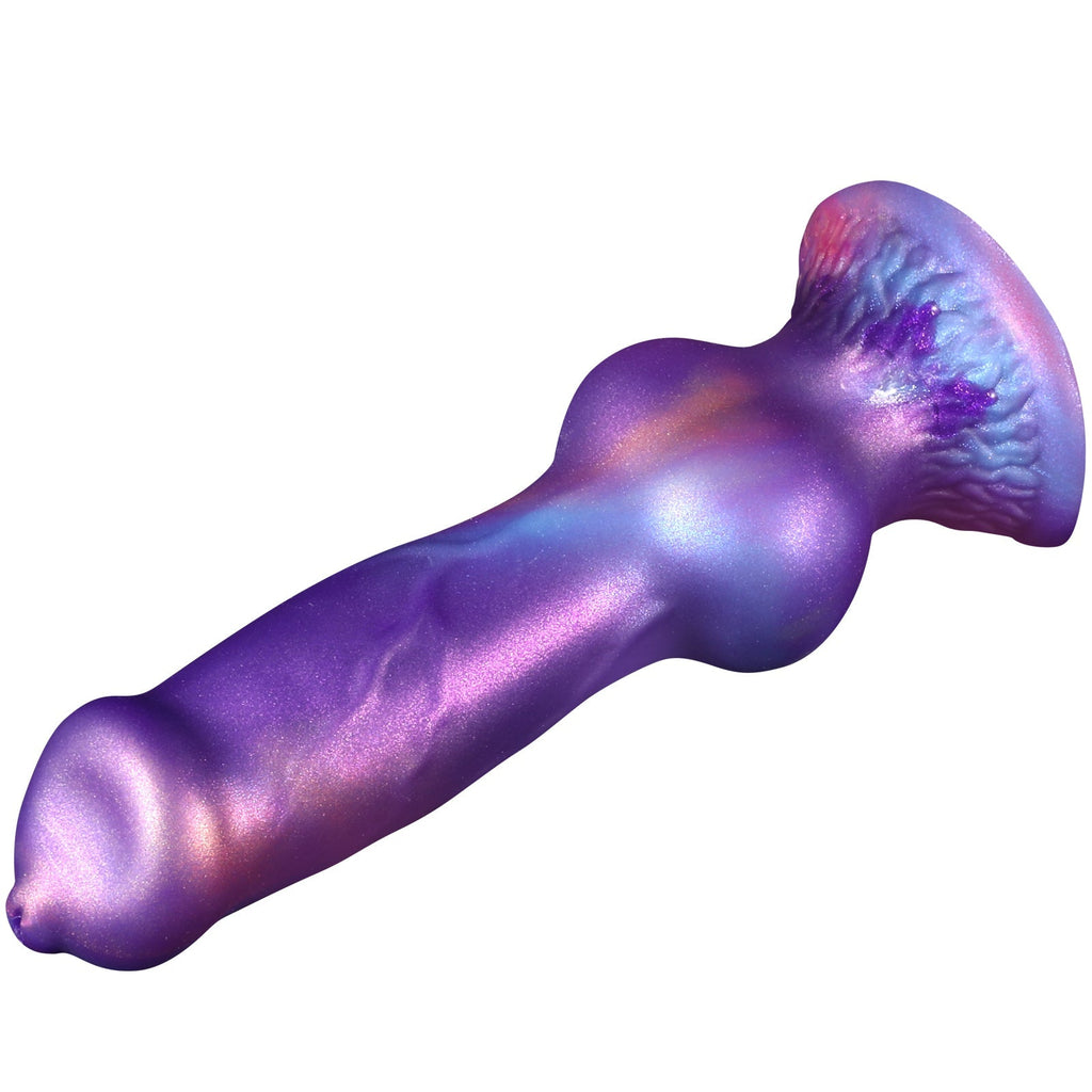 Lila Penetration Toys Knotted Dog Squirtingdildo