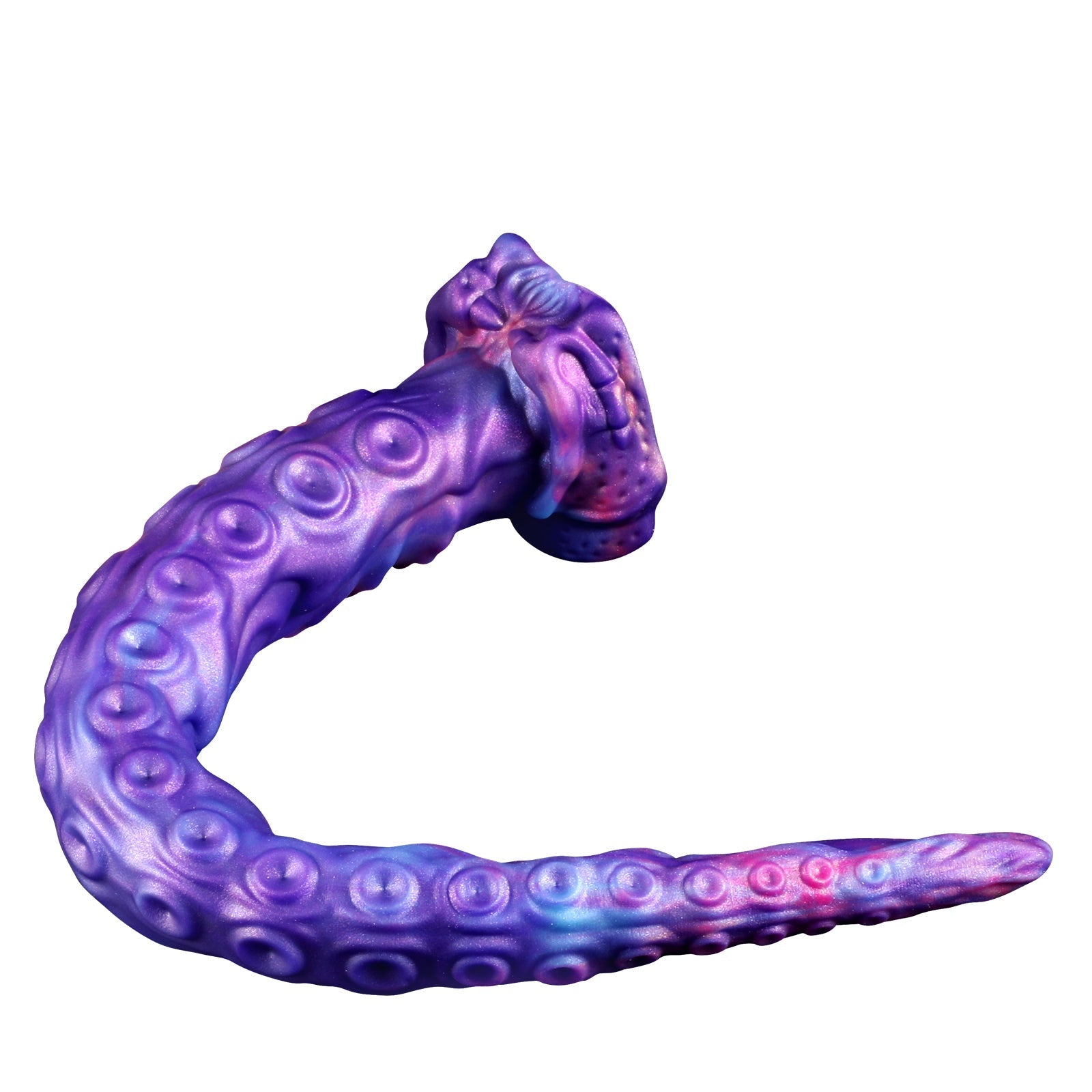 Lila Fantasy Oktopus Suction Cup Tentacle Dildo