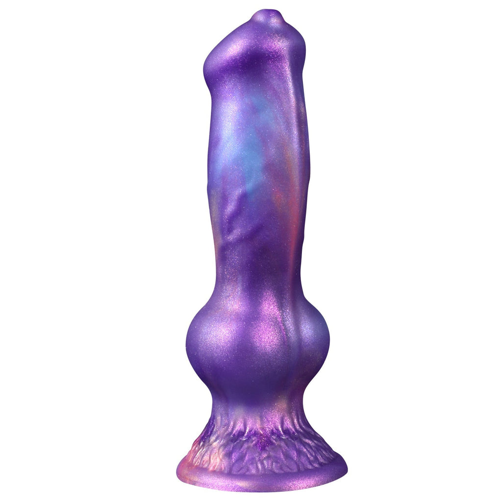 Lila Penetration Toys Knotted Dog Squirtingdildo
