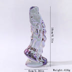 16 CM Klar Dragon Glas Fantasy Dildo