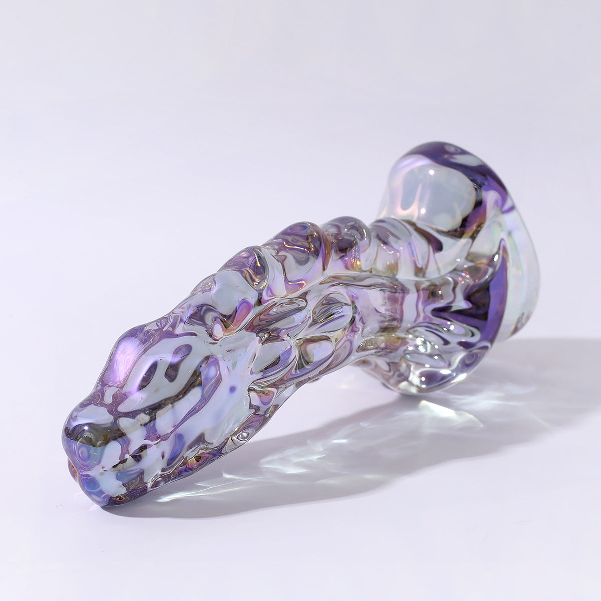 16 CM Klar Dragon Glas Fantasy Dildo