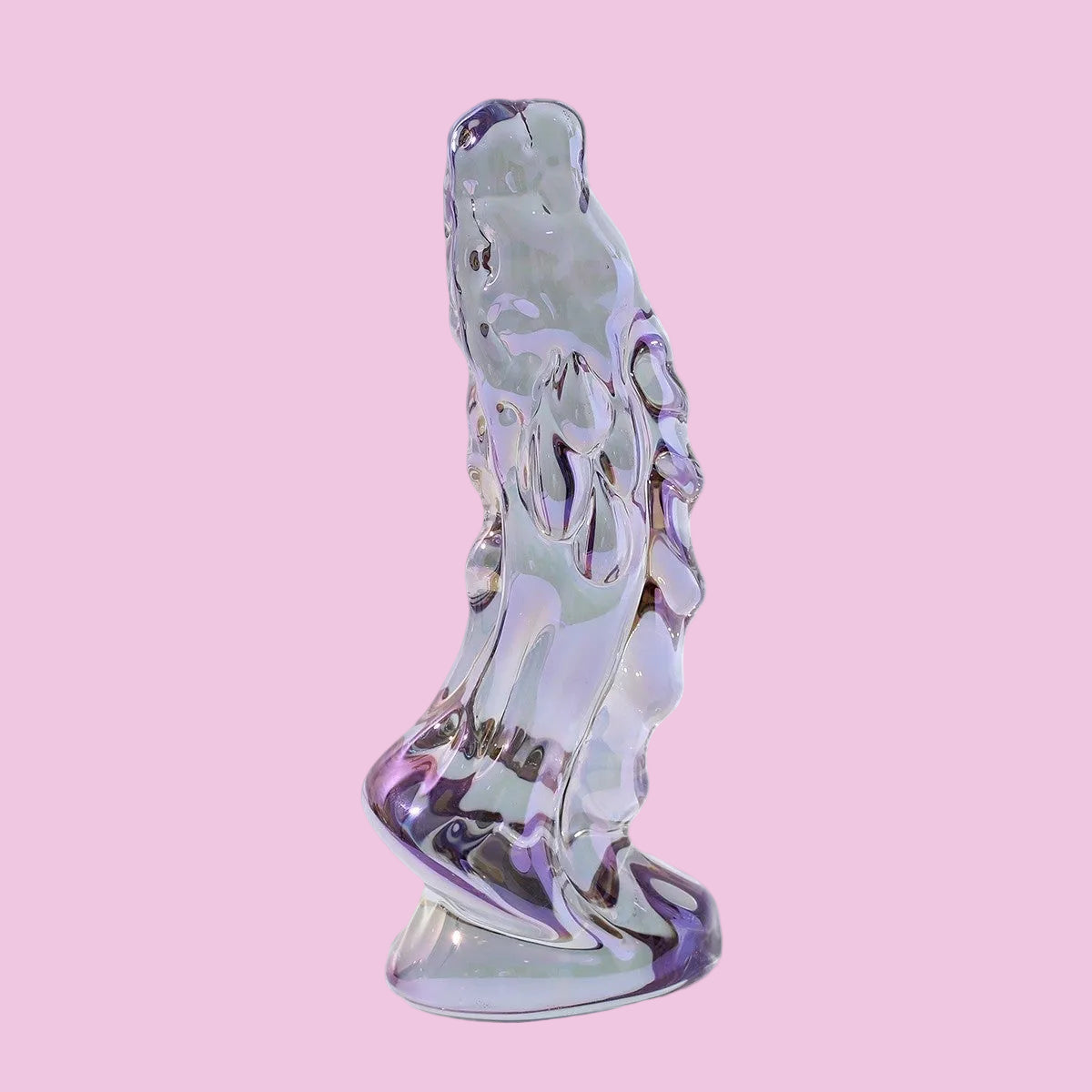 16 CM Klar Dragon Glas Fantasy Dildo