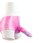 18 CM Rosa Monster Knot Dildo Höschen