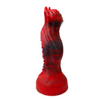 22 CM Rot Starker Saugnapf Silicone Dragon Dildo