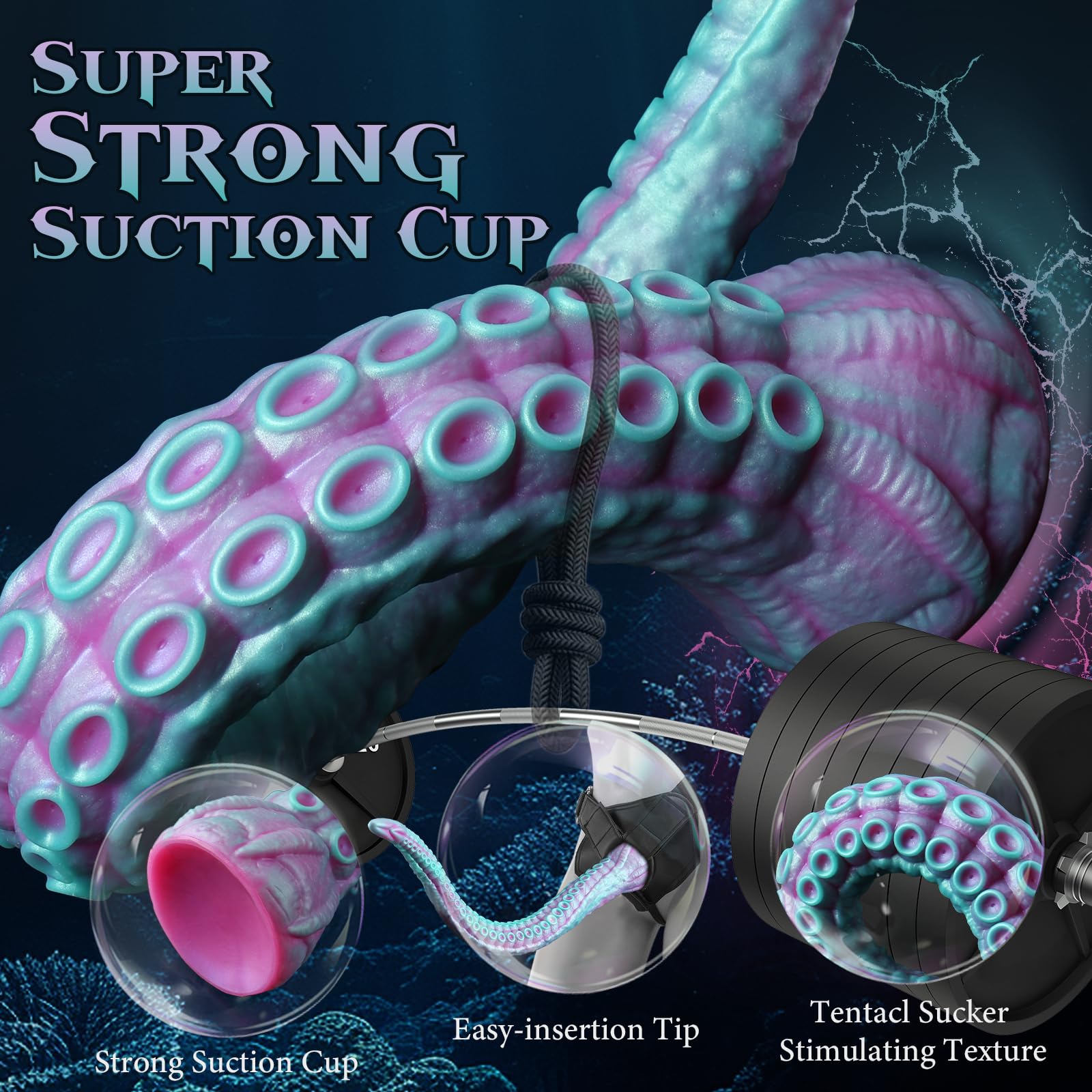 Fantasy Extrem Long Soft Tentacle Dildo