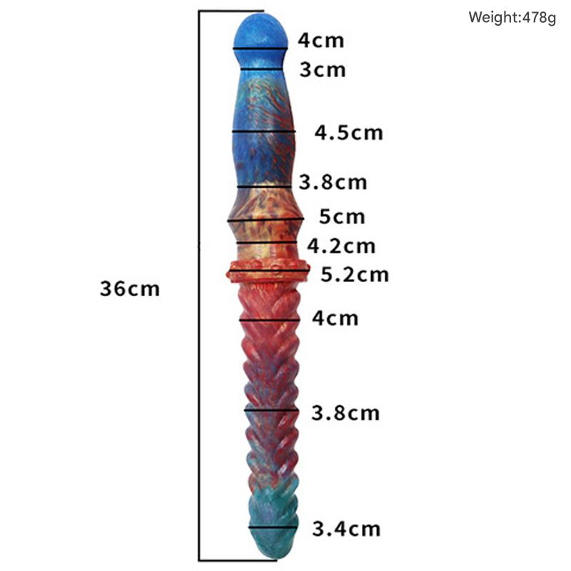 Bunt Fantasy Custom Silicone Double Dildo