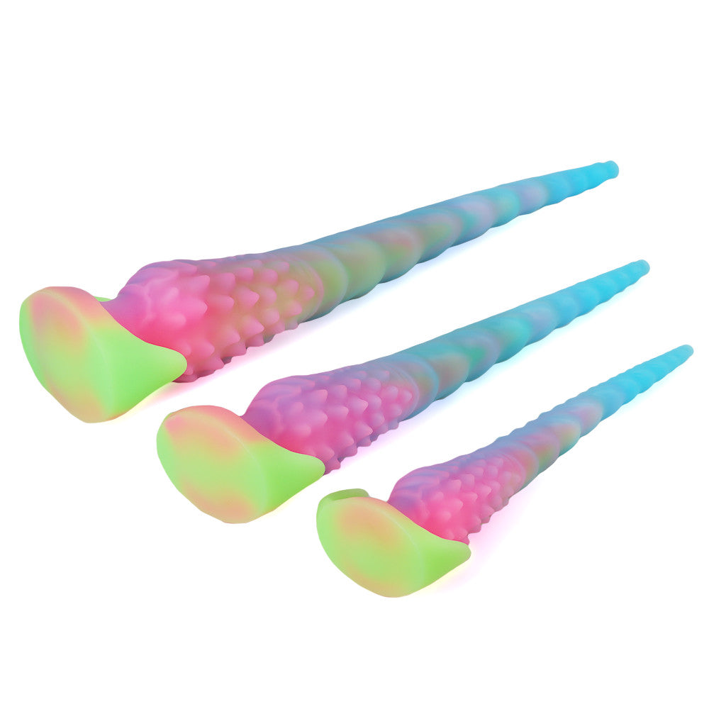 Leuchtend im Dunkeln Tentakel Dildo Langer Buttplug