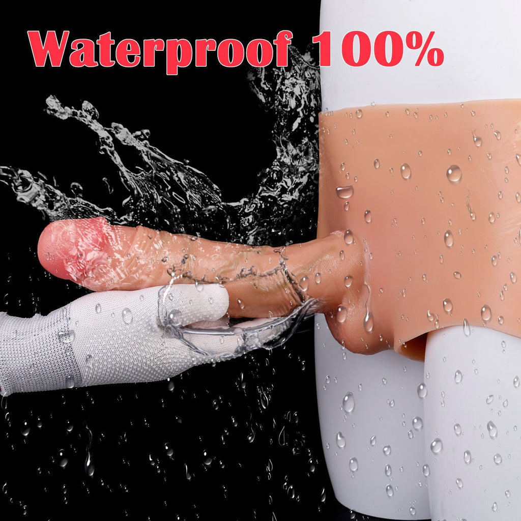 22 CM Realistic Penis Silicone Dildo Höschen