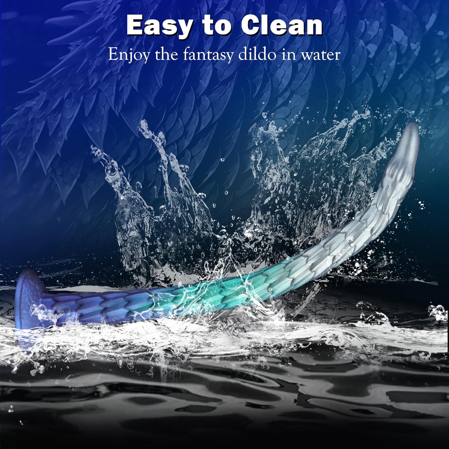 51CM Tentacle Long Soft Dragon Dildo