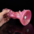 20 CM Rosa Dragon Stachelig Vibrator Monster Dildo