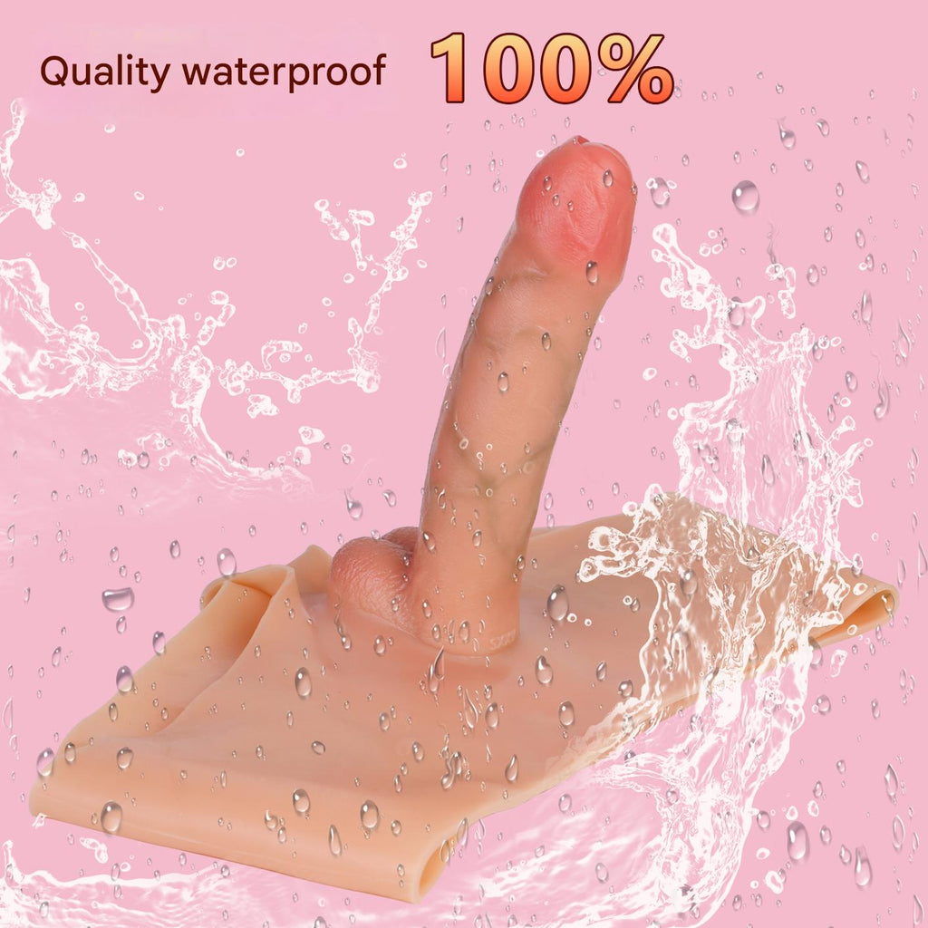 22 CM Realistic Penis Tragbar Silicone Dildo Höschen