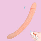Remote Control Free Bending 11.96 Inch Double-Ended Dildos Flesh Dildo