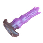 20 CM Lila Fantasy Aufblasbarer Dildo Ovipositor