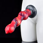 26 CM Drei Knot Rot Monster Horsedildo