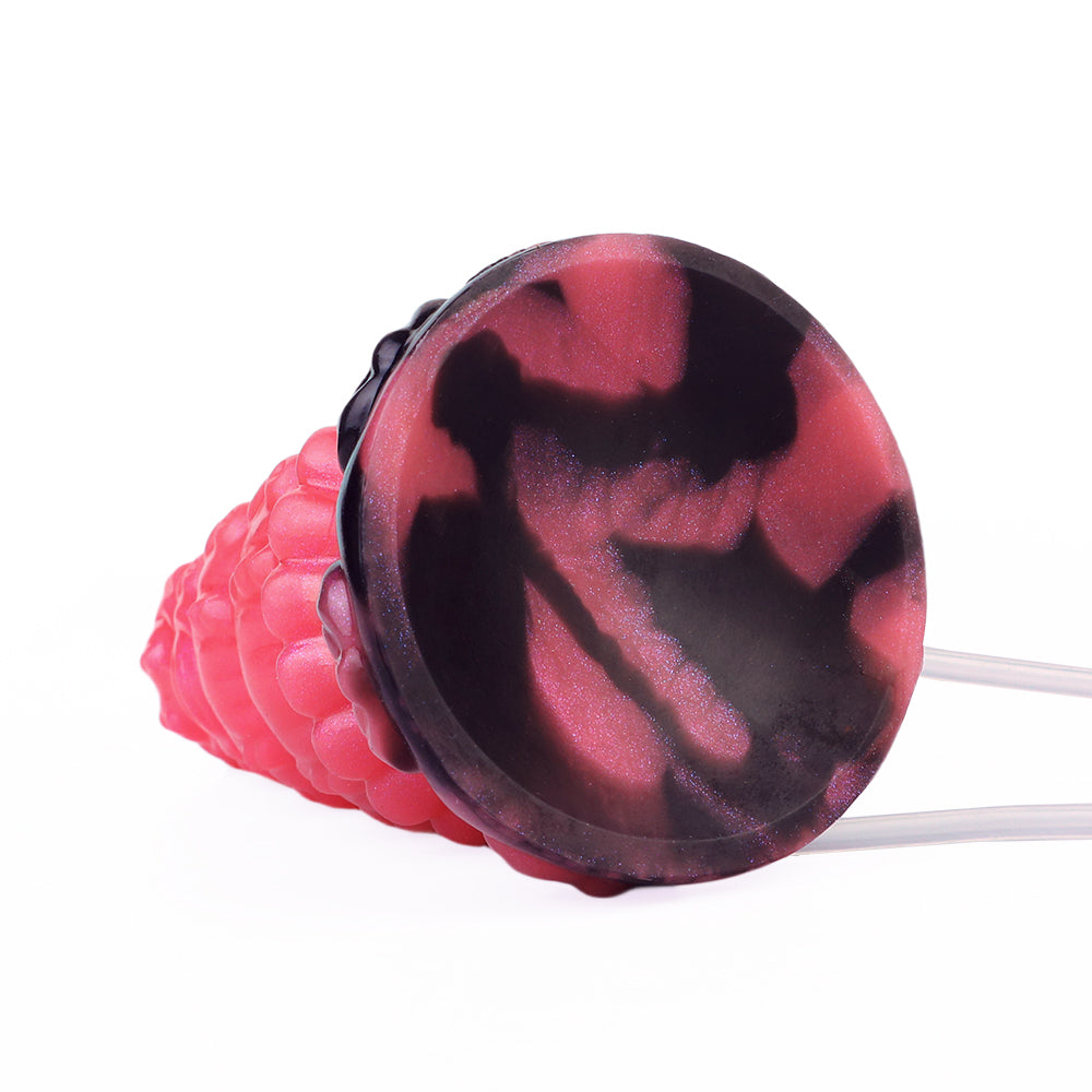 15CM Kegeliger Oktopus Ejaculating Aufblasbarer Dildo Analplug