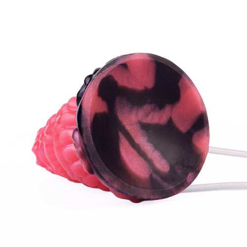 15CM Kegeliger Oktopus Ejaculating Aufblasbarer Dildo Analplug