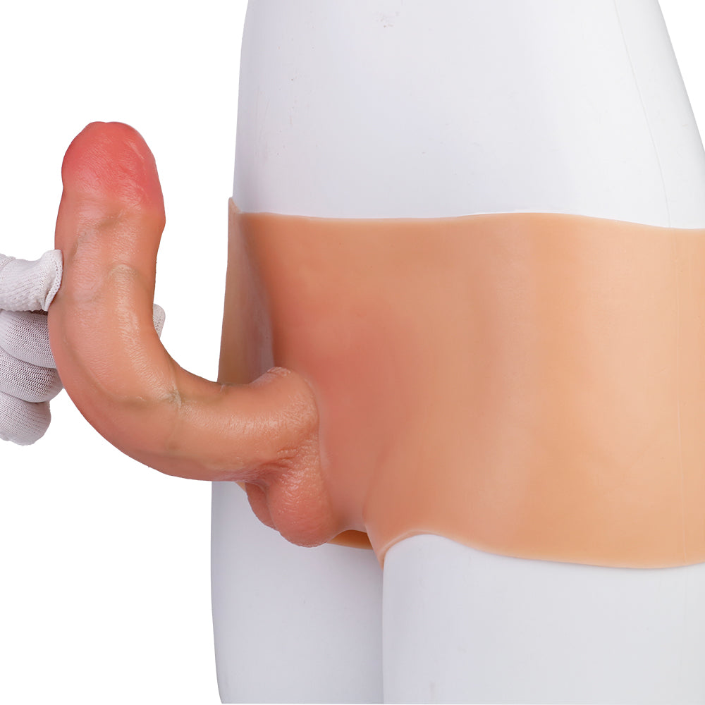 22 CM Realistic Penis Tragbar Silicone Dildo Höschen