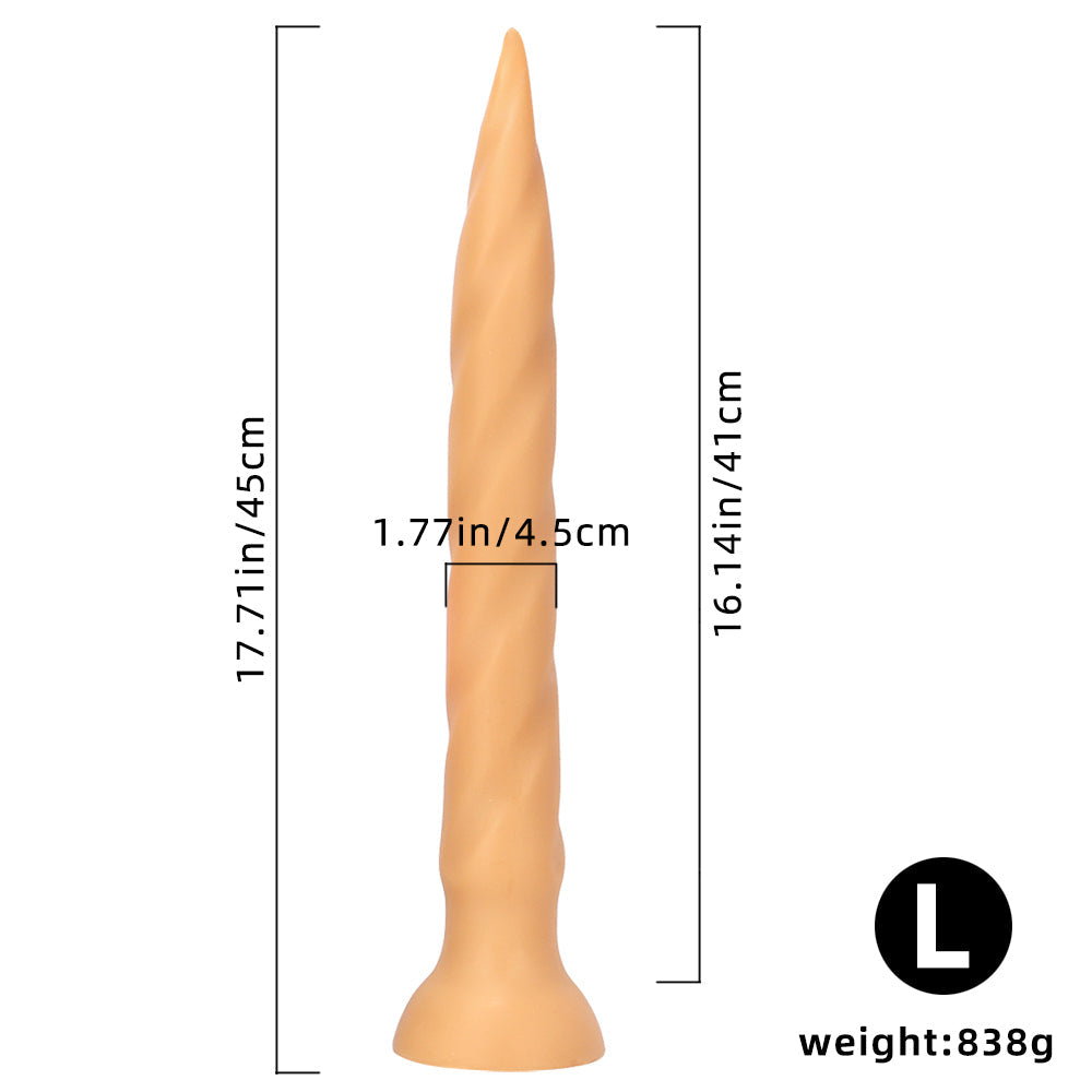 Gewindeförmig Extra Long Tentacle Jelly Dildo