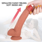 21 CM Realistic Silicone Strap On Dildo
