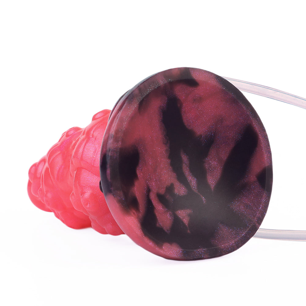 15CM Rot Tentakel Cumming Aufblasbarer Dildo Analplug