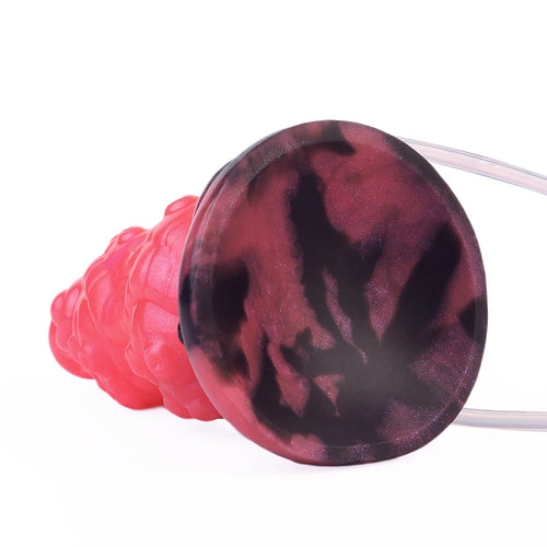 15CM Rot Tentakel Cumming Aufblasbarer Dildo Analplug