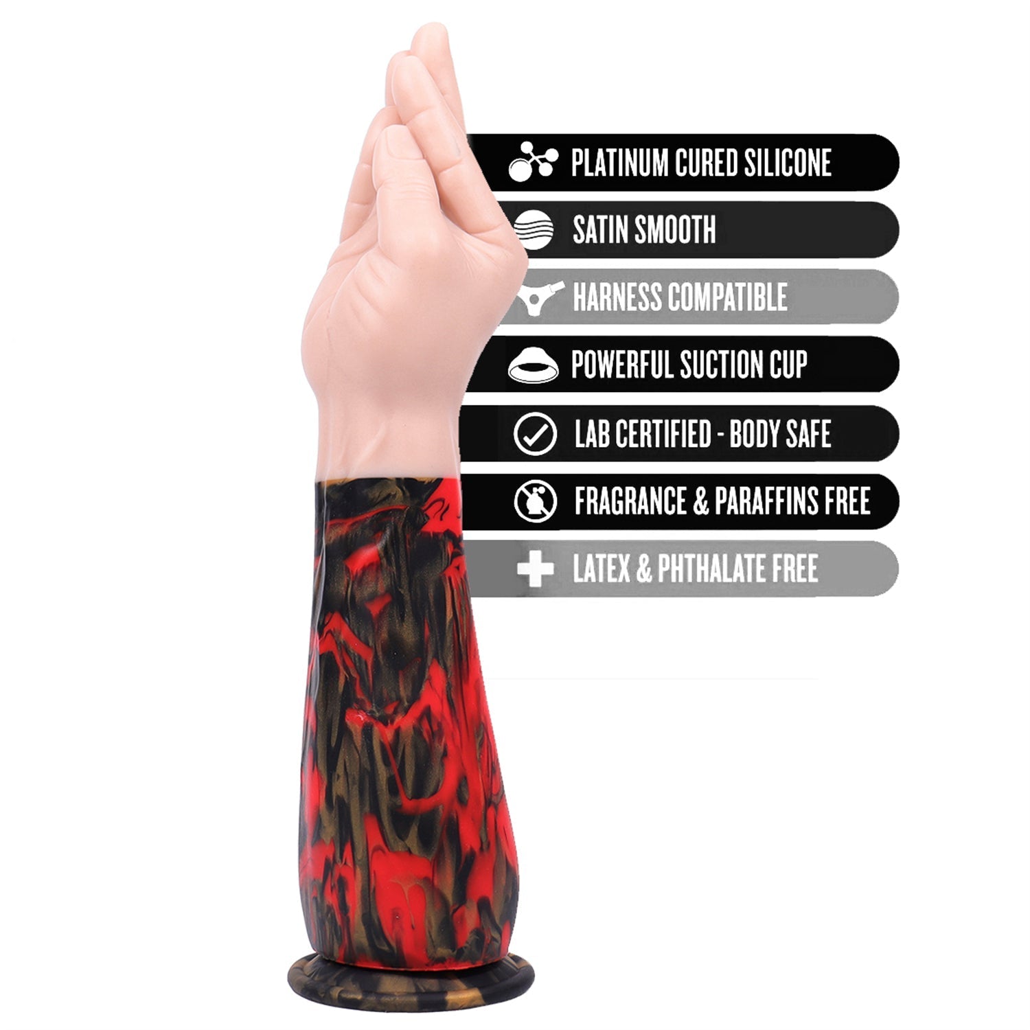 38 CM Long Hand Fisting Anal Dildo