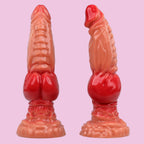 25 CM Spannende Textur Knotted Dragon Dildo