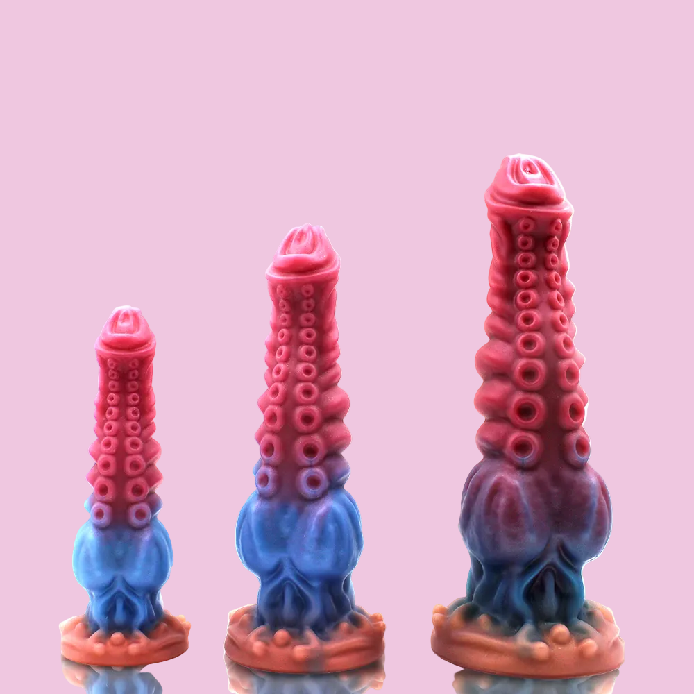 Monster Tentacle Fantasy Dildo mit Knot