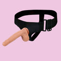 18 CM Flesh Realistic Vorhaut Penis Umschnalldildo
