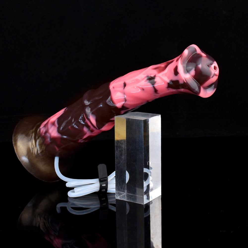 28 CM Glockenkopf Silikon Suction Cup Squirting Horesdildo