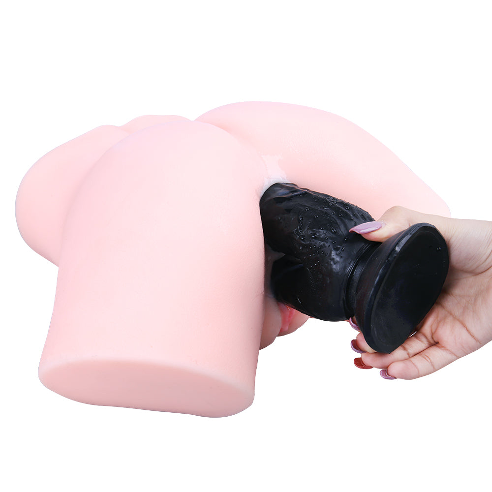 Schwarz Realistic Penetration Paare Big Doppeldildo