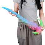 Leuchtend im Dunkeln Tentakel Dildo Langer Buttplug