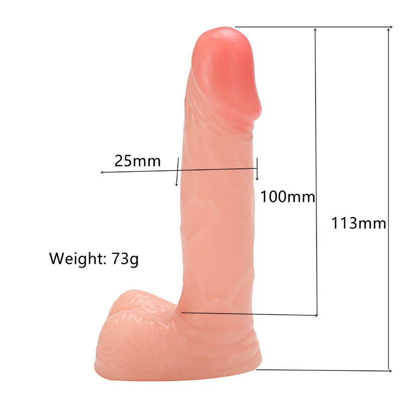 11 CM Mini Realistic Dildo Für Anfänger