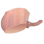 16 CM Realistic Silicone Ejaculating Strap on Dildo Höschen