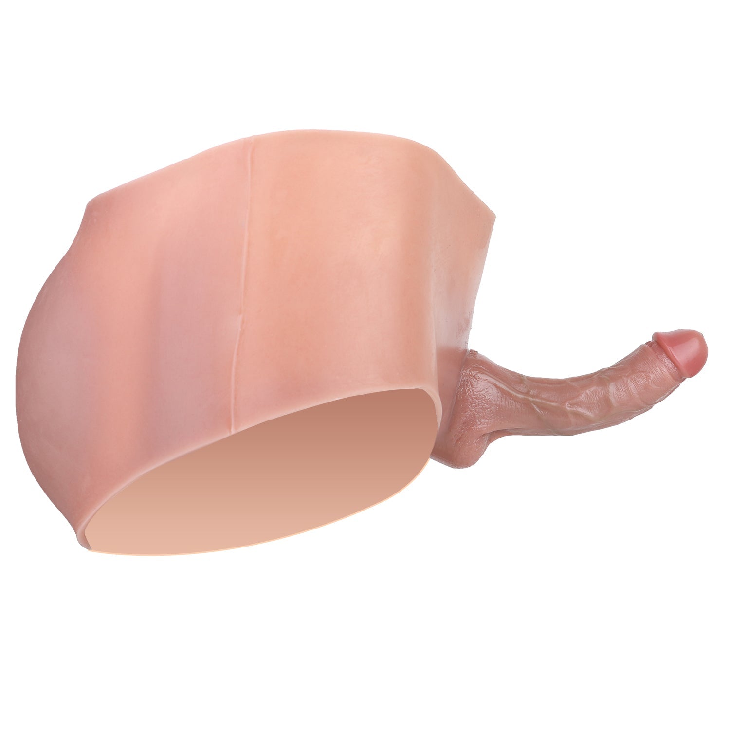 16 CM Realistic Silicone Ejaculating Strap on Dildo Höschen