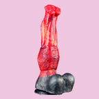 25 CM Rot Animal Gefälscht Groß Horsedildo