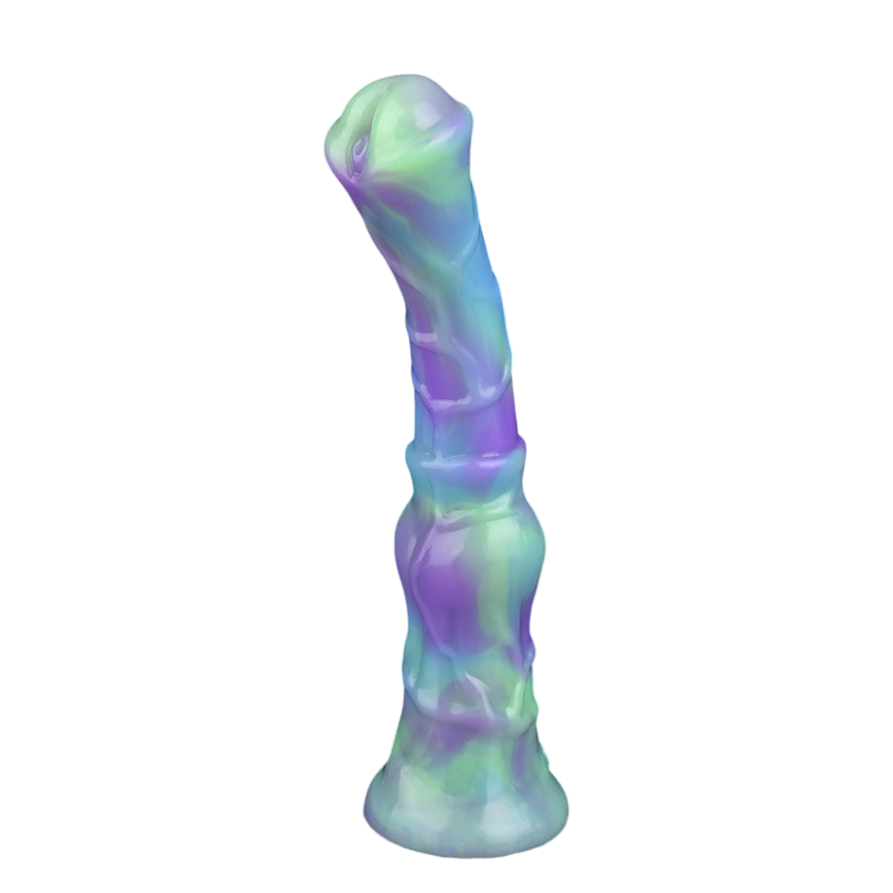 24 CM Leuchtend Knotted Animal Horse Dildo