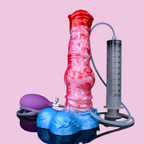 22 CM Fantasy Horesdildo Aufblasbarer Squirting Sextoys