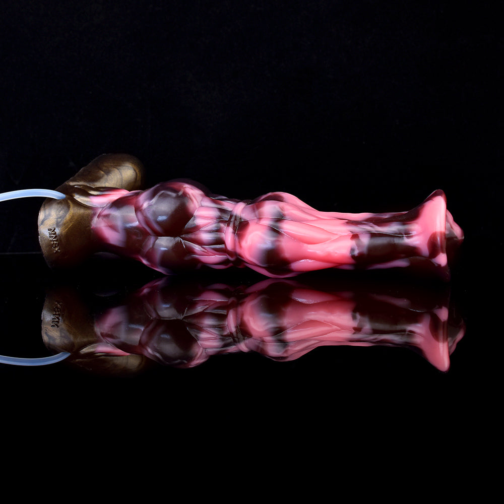 26 CM Squirting Fantasy Knot Horsedildo