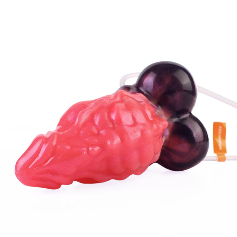 13 CM Rot Kurz Ejaculating Aufblasbarer Dragon Dildo