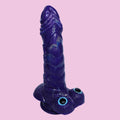 23 CM Lila Bullet Vibrator Penis Dragon Dildo