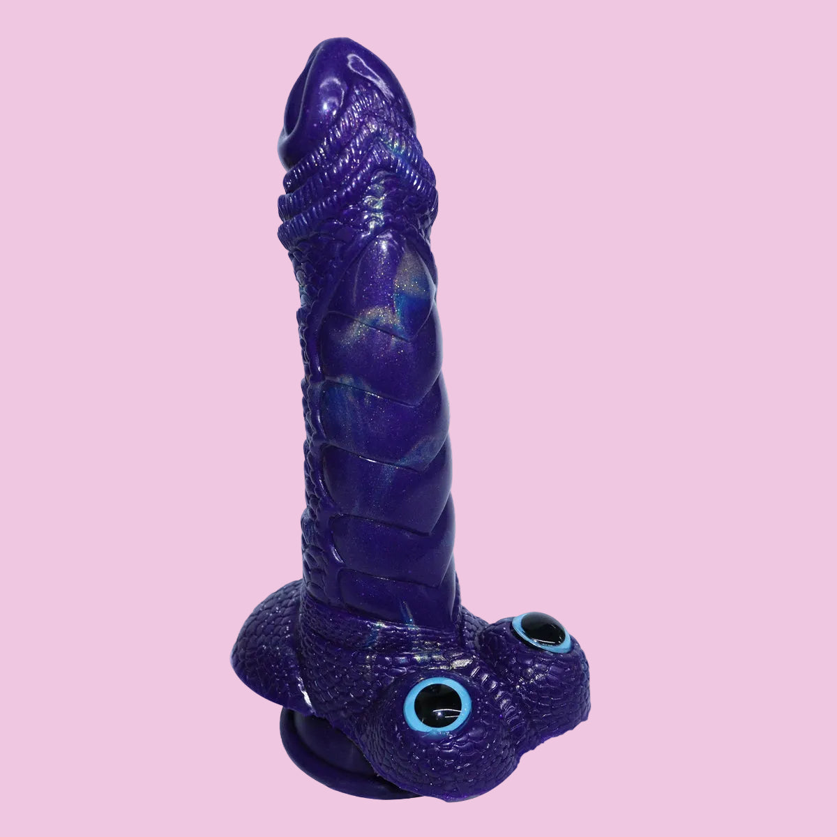 23 CM Lila Bullet Vibrator Penis Dragon Dildo