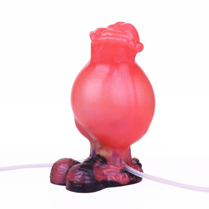 14 CM Klein Rot Inflatable Ejaculating Horsedildo