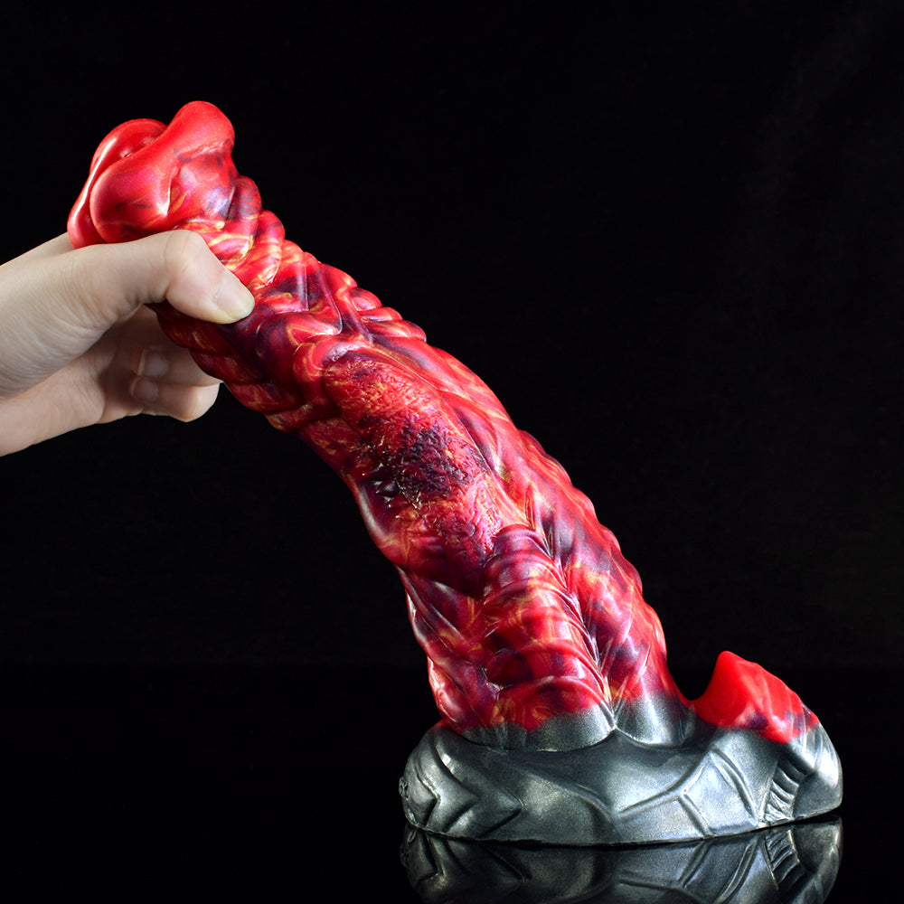 24 CM Rot Lava Monster Horsedildo