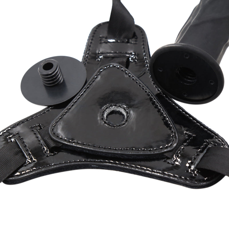 15 CM Black Strap On Mini Dildo