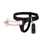 15CM Remote Control Vibratir Hohl Strap On