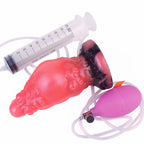 15CM Rot Tentakel Cumming Aufblasbarer Dildo Analplug