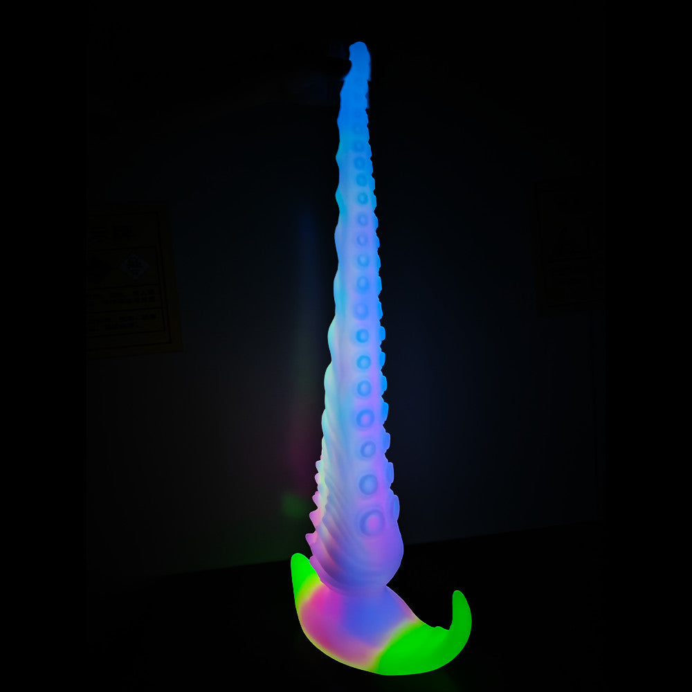 Leuchtend im Dunkeln Tentakel Dildo Langer Buttplug