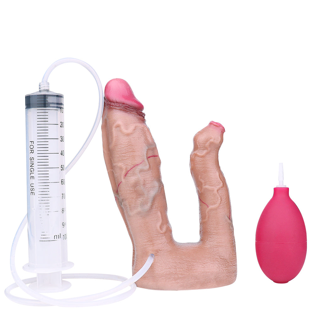 Natural G Punkt Penetration Squirting Doppeldildo